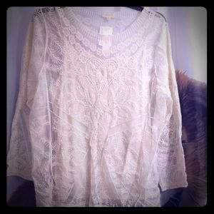 Two Piece Lace Shirt
